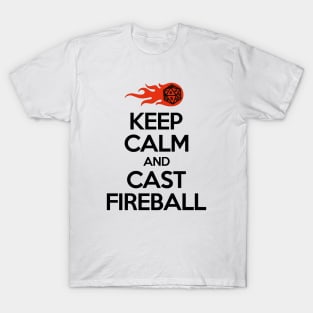 dnd christmas fireball T-Shirt